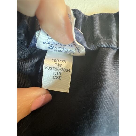 Lands' End Navy Khakis women’s 18W Fit 3 pants 38 * 30 Elastic Waist Back Pocket - Picture 8 of 9